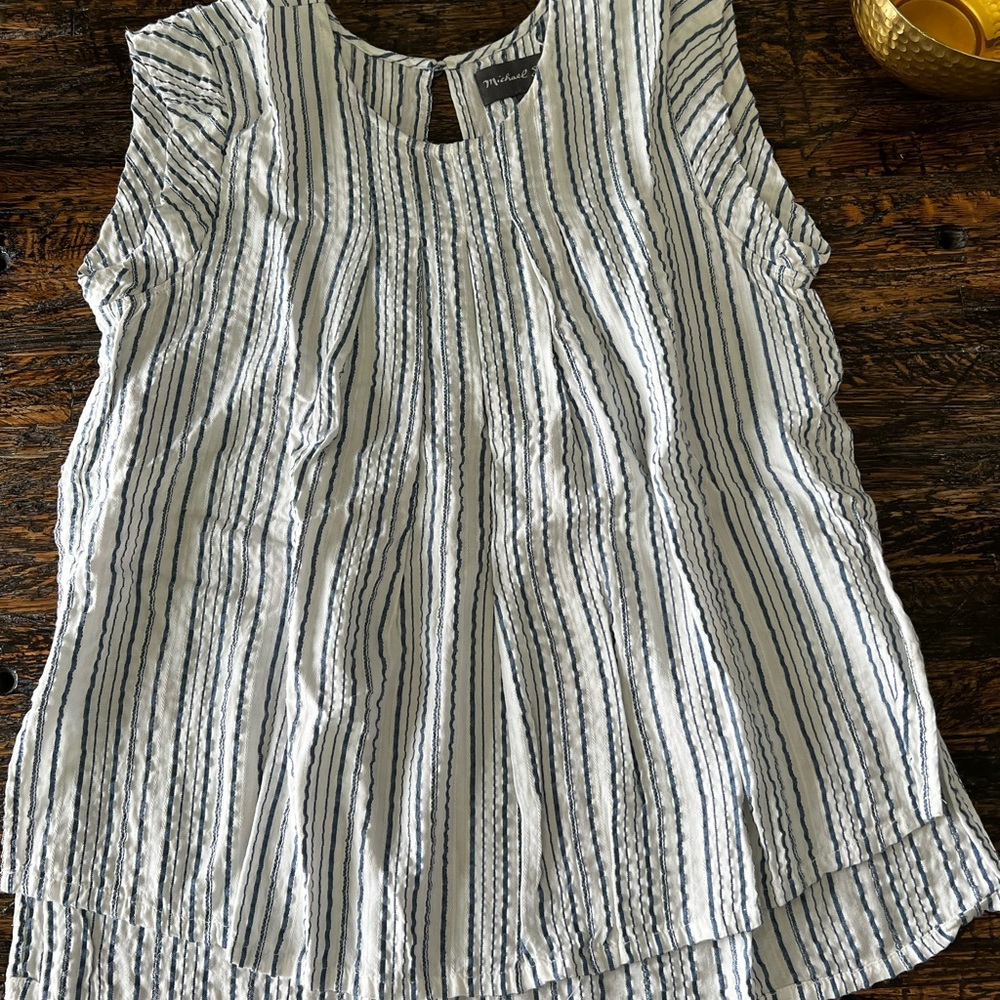 Michael Stars tank top rayon polyester light weight